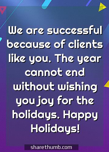 happy holidays wishes corporate